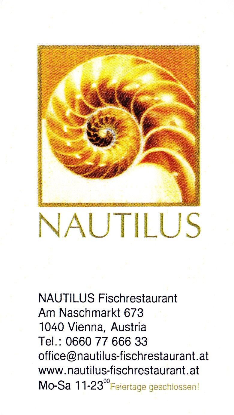 Nautilus - Visitenkarte - Nautilus - Wien