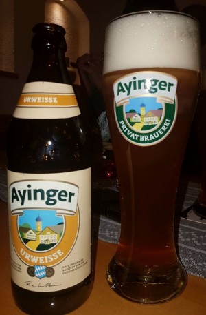 Ayinger Weissbier aus München
