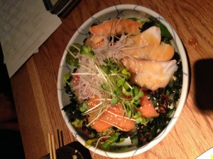 Okinawa seafood salad