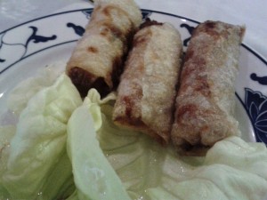 Chinarestaurant Ostmeer Vietnamesische Frühlingsrollen mit Fleisch
