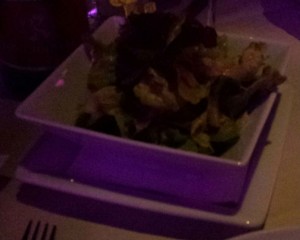 Salat zum Steak - Albertina Passage - Dinner Club - Wien