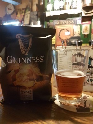 Guiness Chips und Murphys Bier - The Bogside Inn - Wien