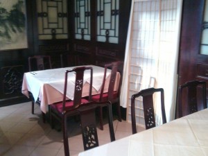 China Restaurant Orient Palast Lokalinnenbereich
