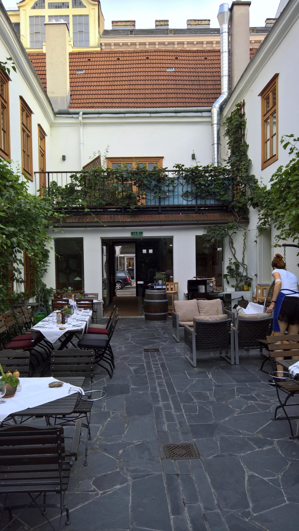 im schönen Hinterhof..... - Schreiner’s Gastwirtschaft - Wien