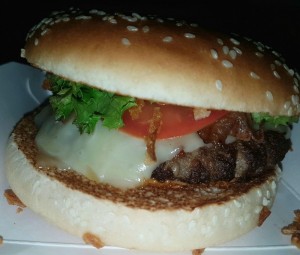 Röstzwiebel Burger
