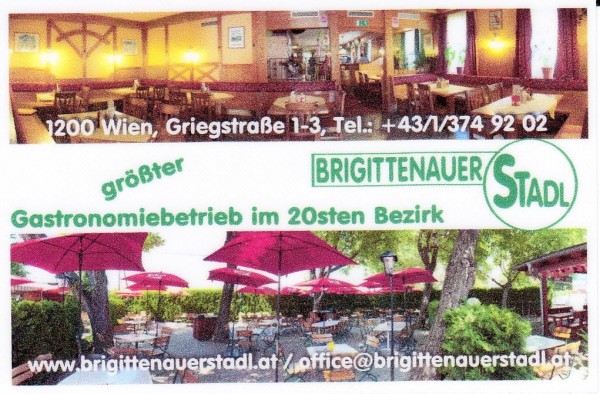 Brigittenauer Stadl Visitenkarte - Brigittenauer Stadl - Wien