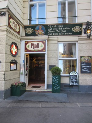 das Gasthaus Pfudl ist eine Wiener Institution