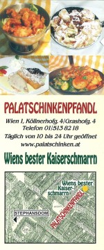 Werbung - PALATSCHINKENPFANDL - Wien