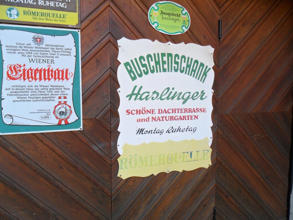 Buschenschank Haslinger - Wien