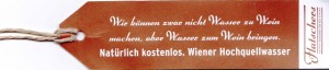 Flatschers - Bestes Hochquellwasser gratis - Flatschers - Wien