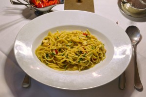 Danieli - Spaghetti olio, aglio e pepperoncini - ausgezeichnet, wie immer