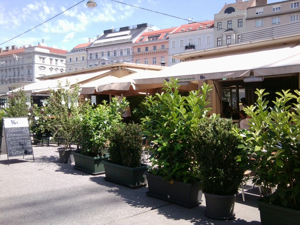 Tewa Gastgarten am Marktplatz - Tewa - Karmelitermarkt - Wien