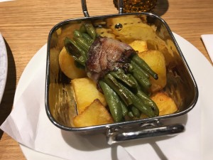 Bratkartoffeln und Speckbohnen (Beilage zum ZRB) - Sudhaus - Graz