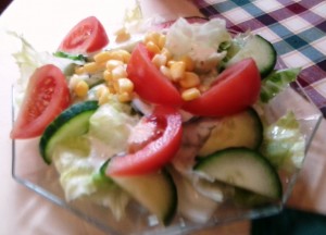 Pizzeria Fantastico Gemischter Salat mit Joghurtdressing