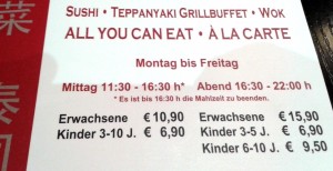Klee Wok - Buffet & Teppanyaki - Asia Restaurant Klee Wok - Wien