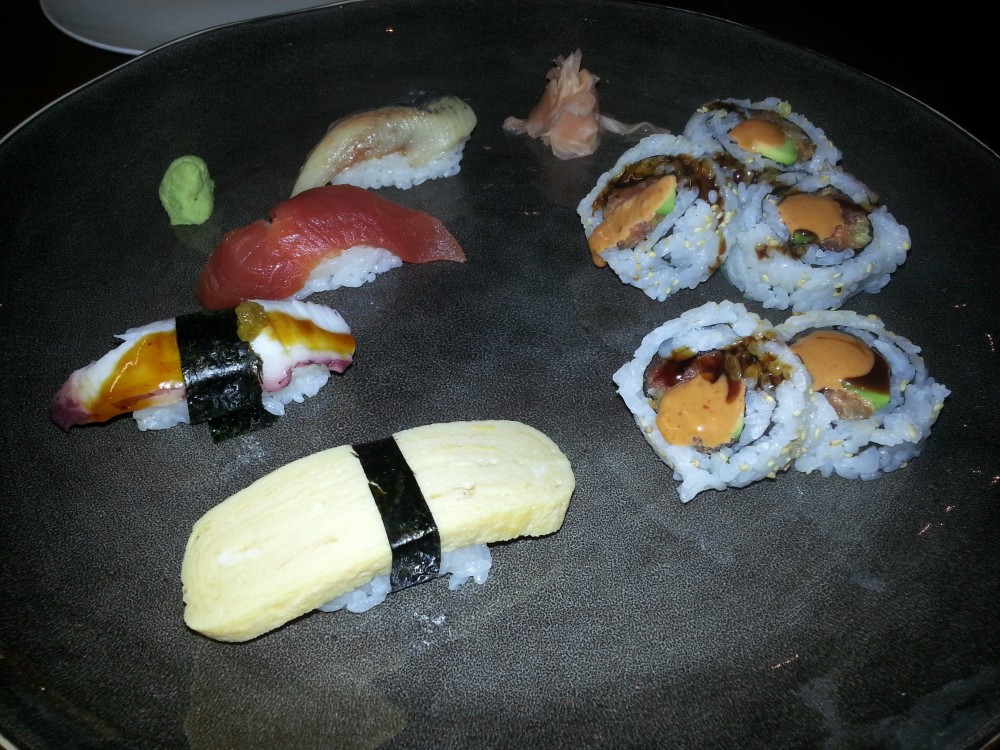 Sushi a la Carte - Tamago, Oktopus mit spicy Miso und Jalapeno, Gelbflossen ... - Shiki - Wien