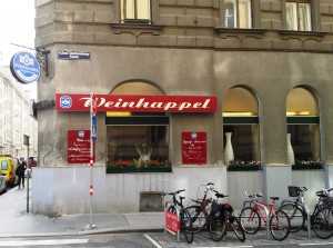 Weinhappel - Lokalaußenansicht - Gasthaus Weinhappel - Wien