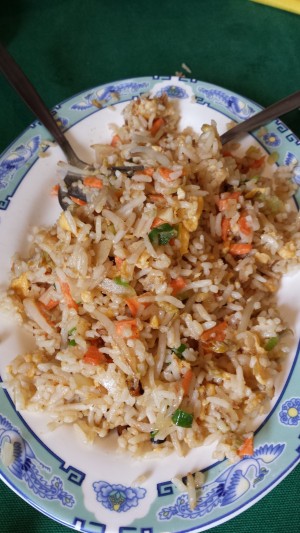 gebratener Reis mit Gemüse