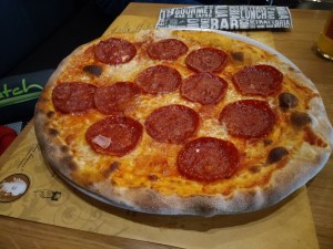 Pizza Diavola (ohne Peperoni)
