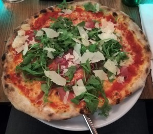 Pizza San Daniele, gelungen!