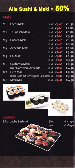 Mishi - Flyer Seite 05 - Mishi Asia Restaurant - Wien