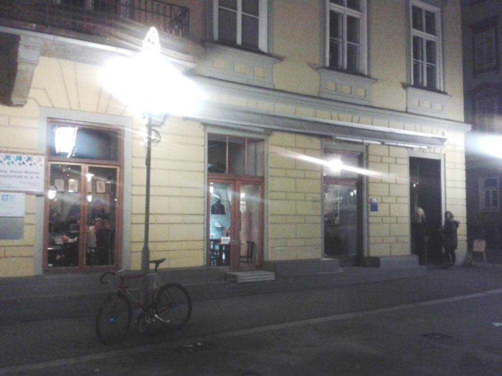 Aussenansicht - Café Mitte - Graz
