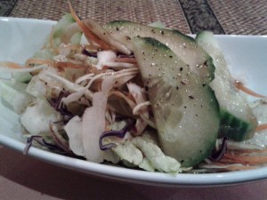 Thai Kitchen Gemüse-Salat zum Sate-Menü