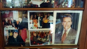 Arnie war unter den Ehrengästen - Cafe Bellaria - Wien
