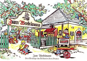 Zum Werkelmann - Postkarte 1