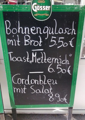 Metternich Empfehlungen - Cafe Metternich - Wien