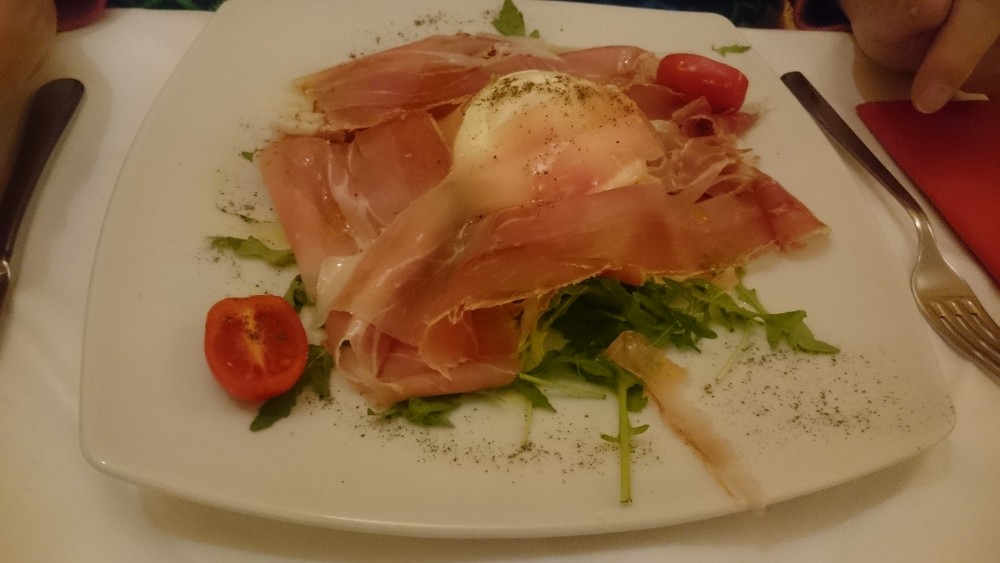 Prosciutto Parma e Bufala - Pizzeria Bellotti - Wien