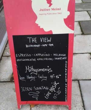 The View - Lokalaußenwerbung - The View - Wien