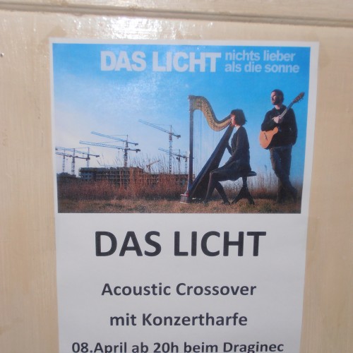 DAS LICHT Acoustic Crossover mit Konzertharfe