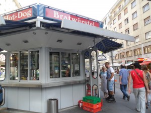 Würstelstand am Hohen Markt - Wien