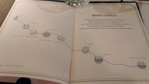 Thema vom Restaurant: &quot;Orient Express&quot;