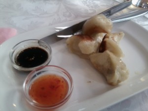 Sichuan Fleischtäschchen 'Jiaozi', gedämpft & gebraten - Sichuan - Wien