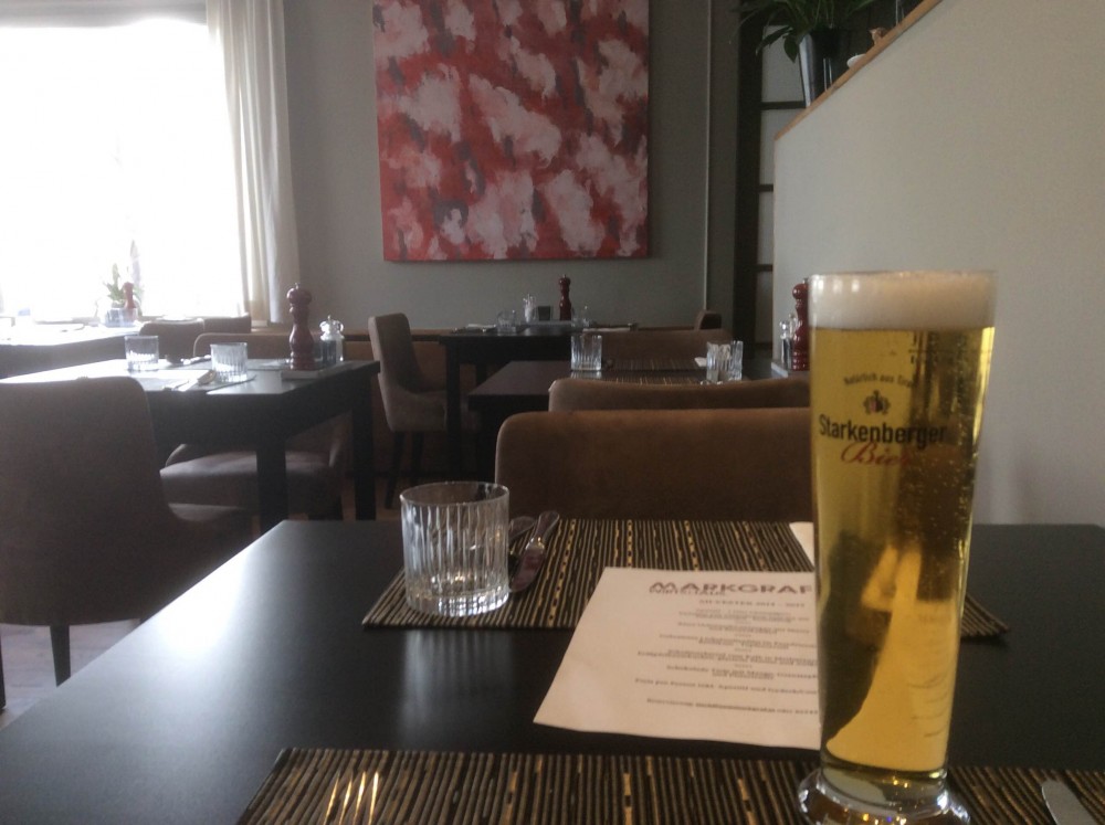Starkenberger Bier in coolem Ambiente - Markgraf Wirtshaus - Klosterneuburg