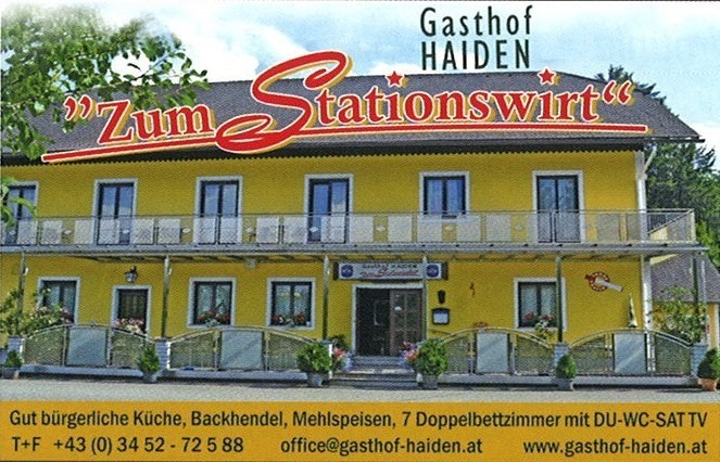 Gasthof Haiden ("Zum Stationswirt") - Tillmitsch