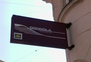 Gondola Lokalaußenreklame