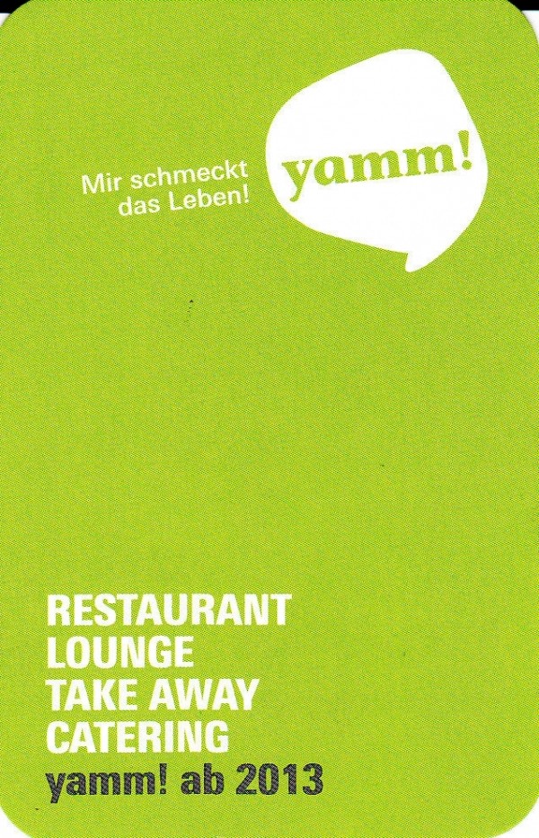 Yamm am Naschmarkt - Visitenkarte Seite 1 - yamm! - Wien