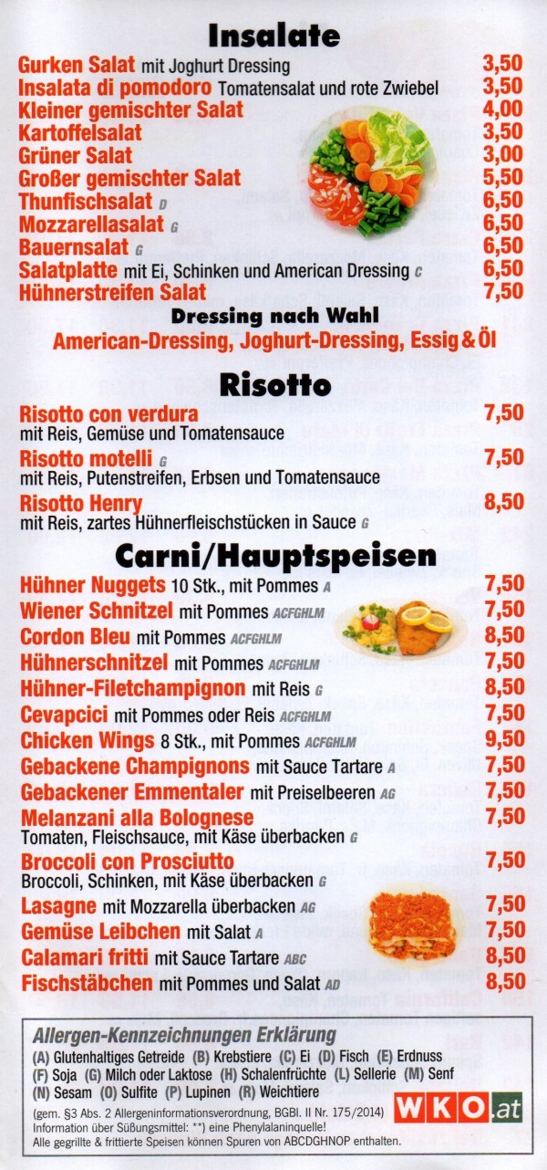 Pizza Hotline5 - Aktueller Flyer / Seite 3 - Pizza Hotline - Wien