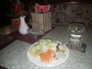 Beilagensalat &amp; Weißer Spritzer