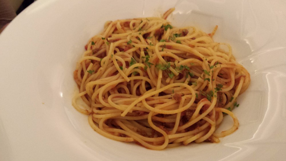 Spaghetti Bolognese - Peppino im Hofkeller - Graz