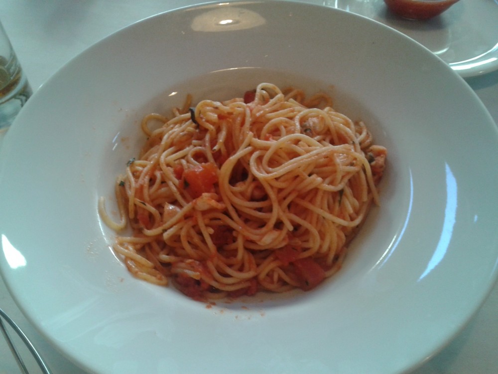 spaghetti fruiti-di-mare - Anna's Bistro - Wien
