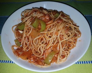 Spaghetti Amatriciana - La Margherita - Wien