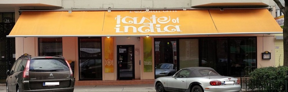 Außenansicht - Taste of India - Wien