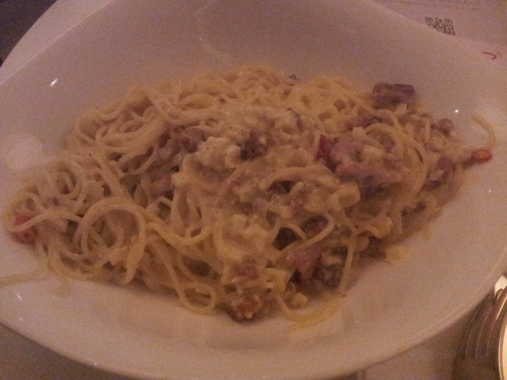 Spaghetti Carbonara. - VAPIANO WIEN MITTE - Wien