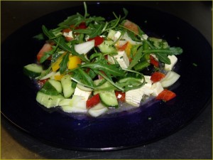 Griechischer Fitness Salat