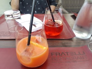 Campari Orange & Soda - Restaurant Fratelli - Berndorf