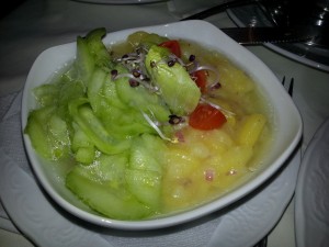 Erdäpfel - Gurken Salat - Restaurant Bedernik - Achau